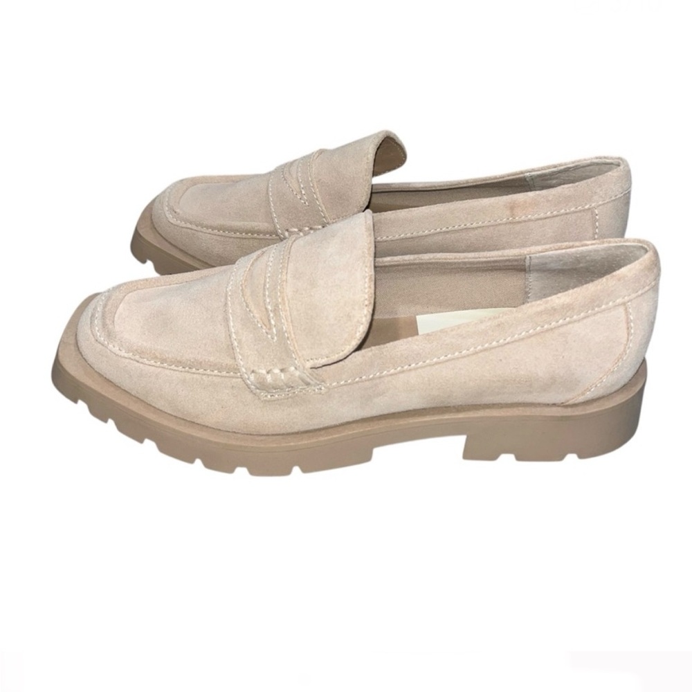 NWOT Dolce Vita Suede leather slip on loafer flats size 6